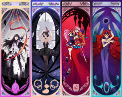 Magical Girl Bookmarks