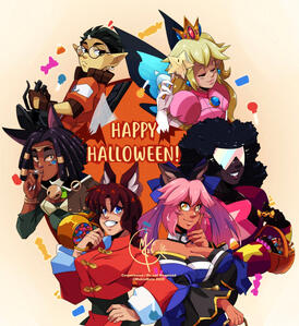 Art for halloween from the Mundus cast