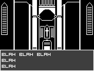 A very tiny church