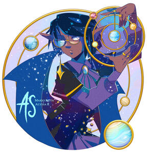 An original sticker design