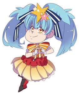 A charm design of Lily from Zombieland Saga