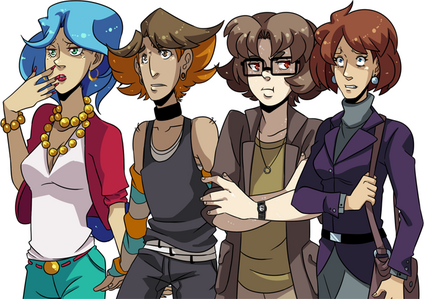 Character sprites from Rainfall